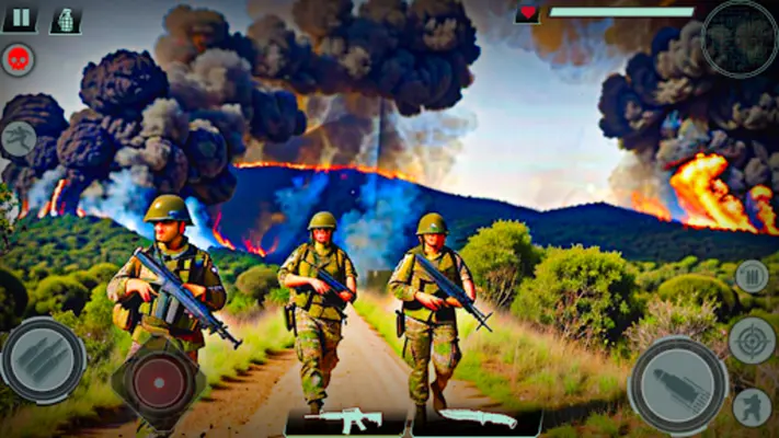 Fps Commando Shooting android App screenshot 2